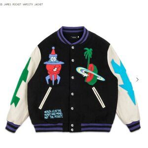 Billionaire Boys Club x Todd James rare sold out Varsity Jacket, Size XL, NWT